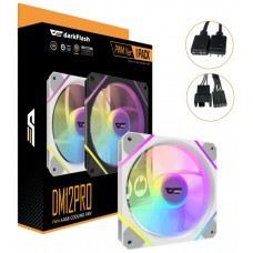 VENTILADOR AUXILIAR DM-12 120 PRO A-RGB BLANCO DARKFLASH (Espera 4 dias)-SX20 VENTILADOR AUXILIAR DM-12 120 PRO A-RGB BLANCO DARKFLASH (Espera 4 dias)
